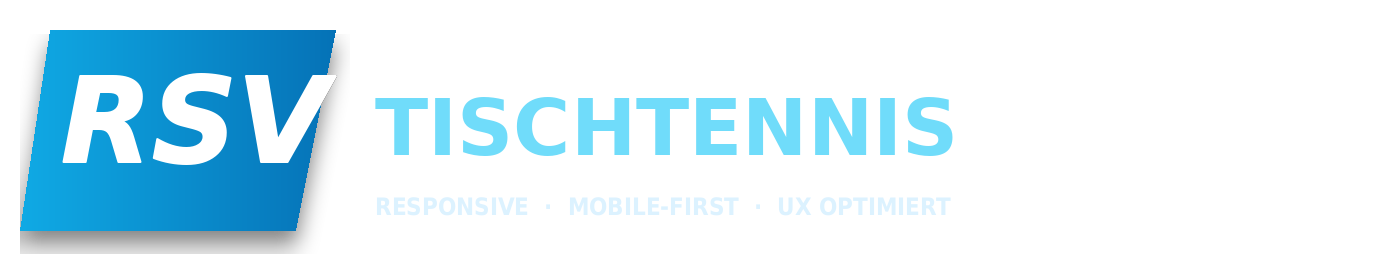 RSV 1921 Klein-Winternheim – Tischtennis – Responsive Mobile-first UX optimiert